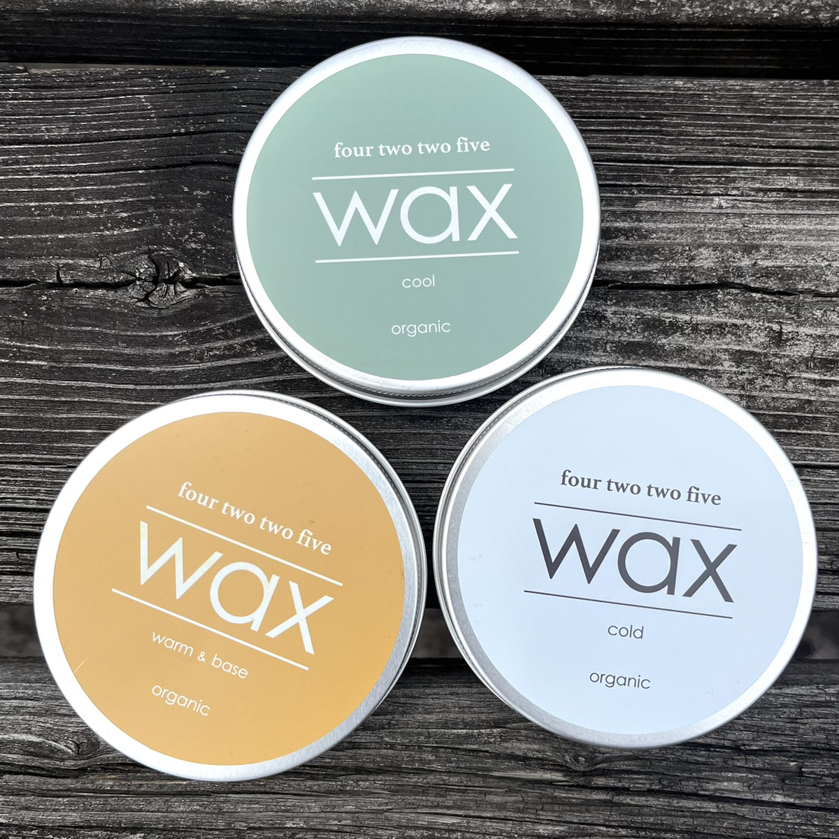 4225（four two two five）WAX 缶 ステッカー入り